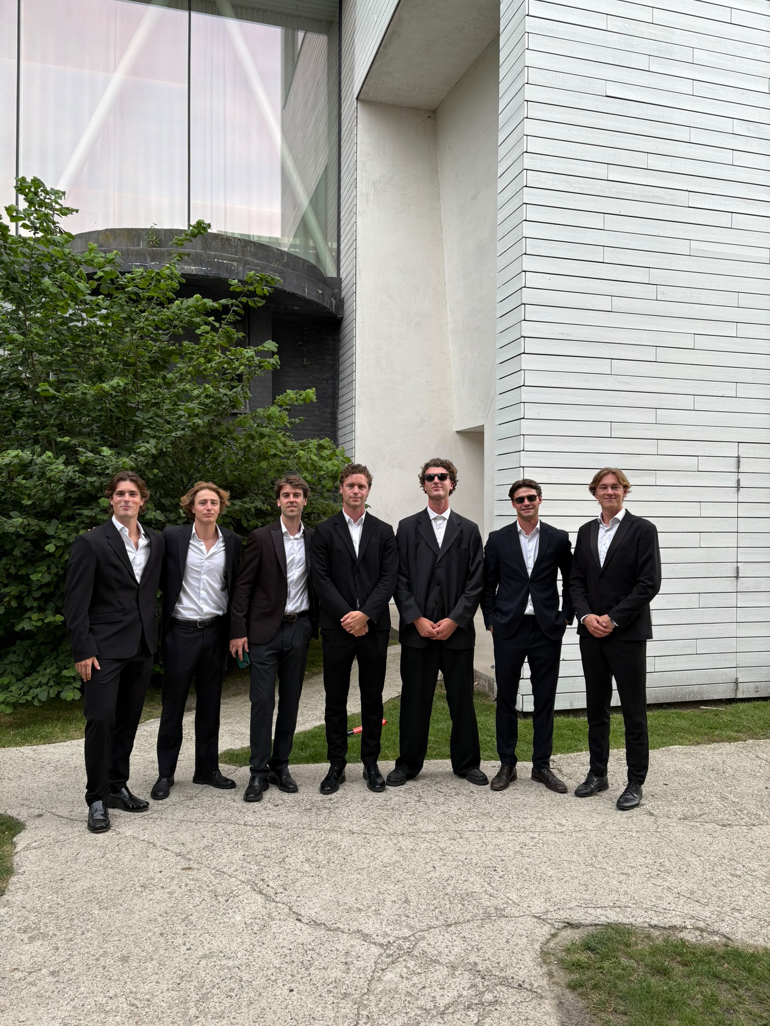 The GT Services crew, dressed and ready for an event